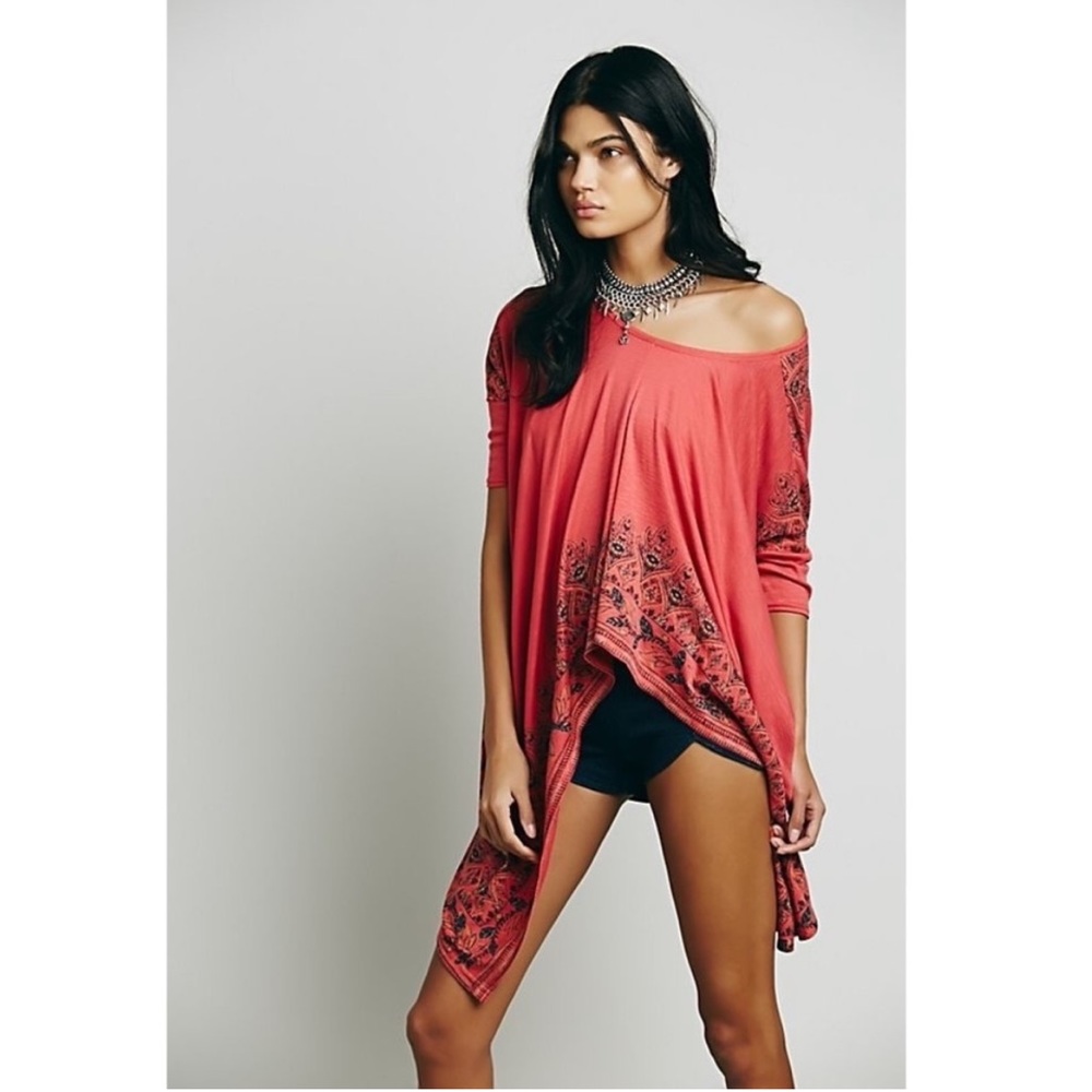 Free People Pick Me Up Tee, size Small